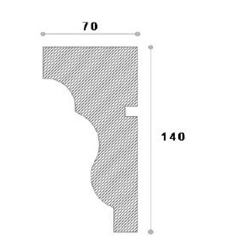 Solbanc decorativ fereastra NS116 140X70X2000 Solbanc decorativ fereastra NS116 140X70X2000