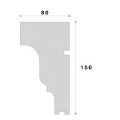 Solbanc decorativ fereastra NS118 150x80x1250     