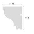 Solbanc decorativ fereastra NS119 120X100X2000     
