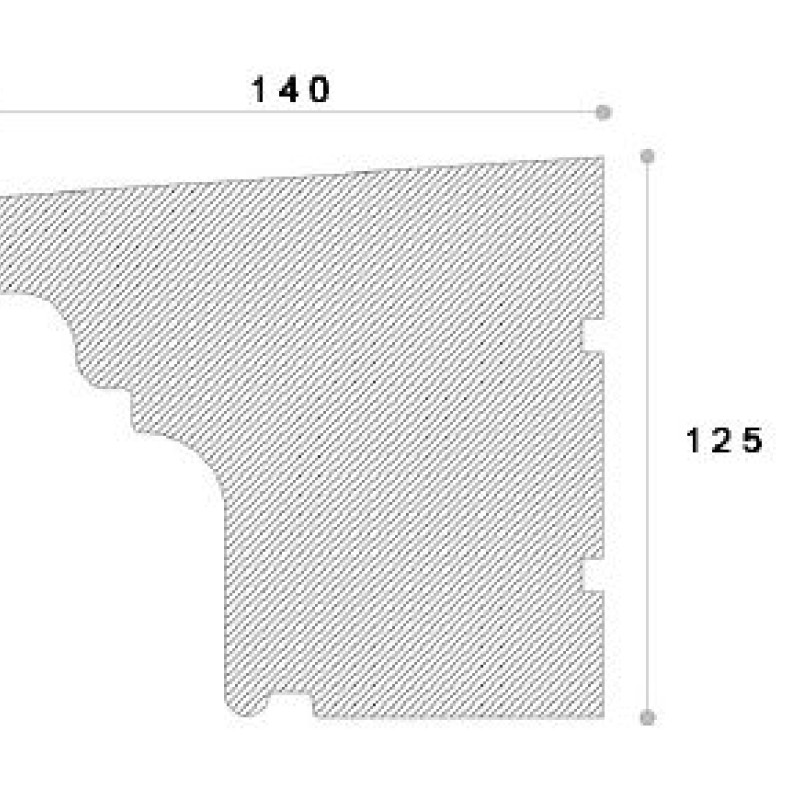 Solbanc decorativ fereastra NS126 125X140X2000 Solbanc decorativ fereastra NS126 125X140X2000