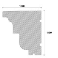 Solbanc decorativ fereastra NS136 150X130X2000     