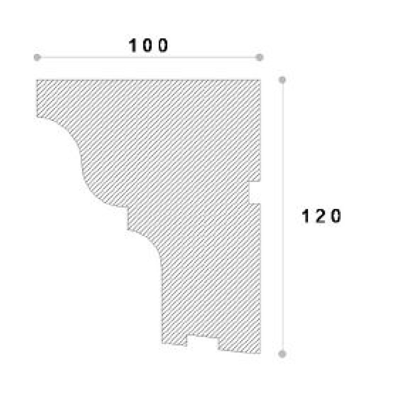Solbanc decorativ fereastra NS148 120X100X2000 Solbanc decorativ fereastra NS148 120X100X2000