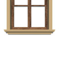 Solbanc decorativ fereastra NS152 180X150X2000     