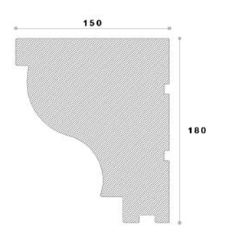 Solbanc decorativ fereastra NS152 180X150X2000 Solbanc decorativ fereastra NS152 180X150X2000