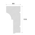 Solbanc decorativ fereastra NS161 155X80X2000     