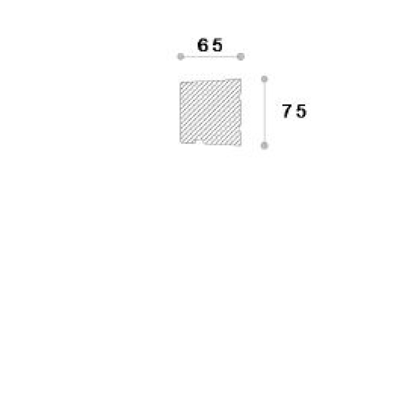 Solbanc decorativ fereastra REFA15 75X65X2000 Solbanc decorativ fereastra REFA15 75X65X2000