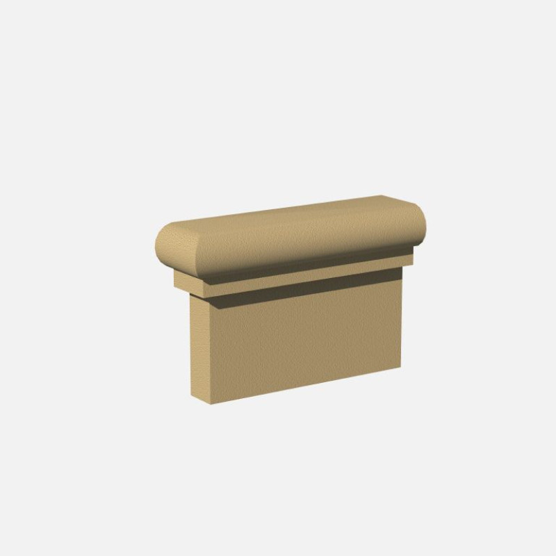 Set capete st + dr solbanc ferestre ADRO-DECOR NS109 200X130X55